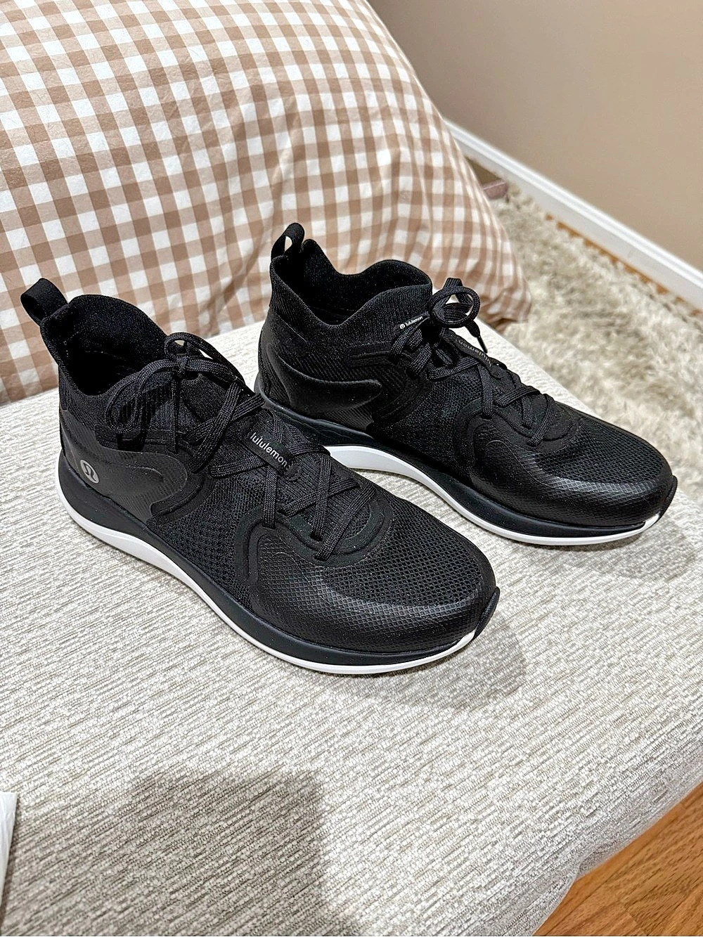 lululemon Chargefeel Mid Workout Shoe Black Athletic Shoes
